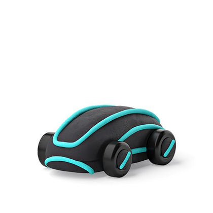 Blue Cyber Car