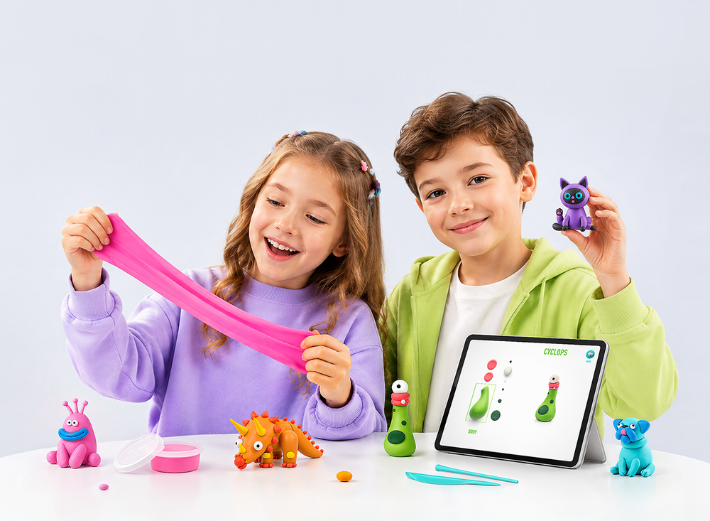 SCULPT YOUR OWN WORLD WITH HEY CLAY