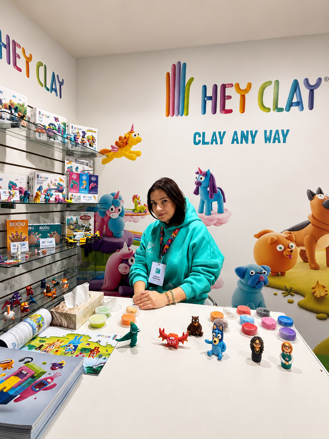 HEY CLAY partner support