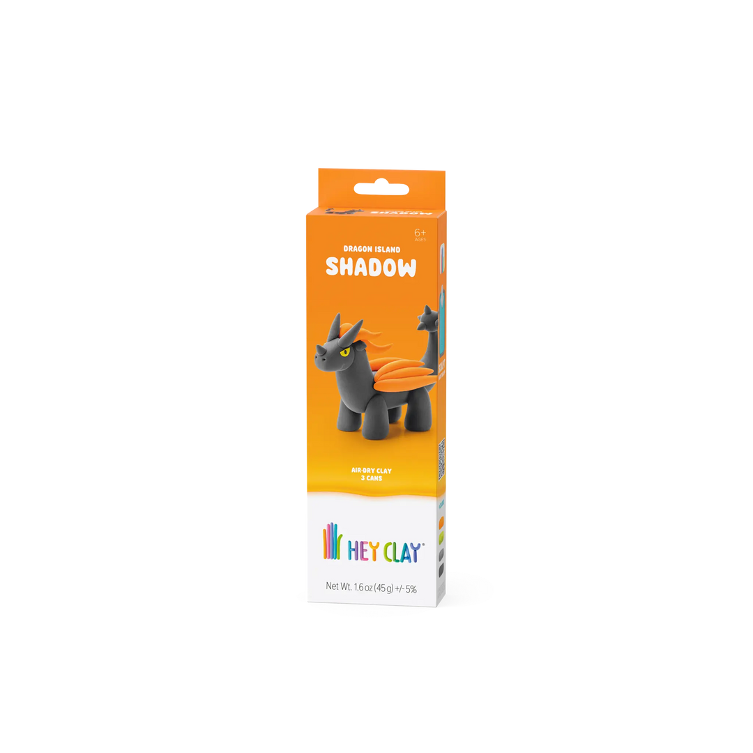 HEY CLAY Shadow dragon air-dry clay kit, package front