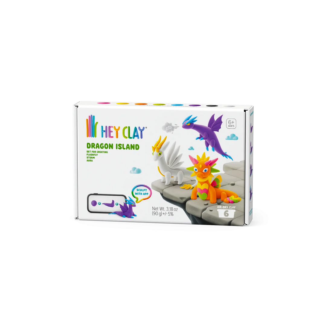 HEY CLAY Flashfly, Storm & Aura 6-can trio, package