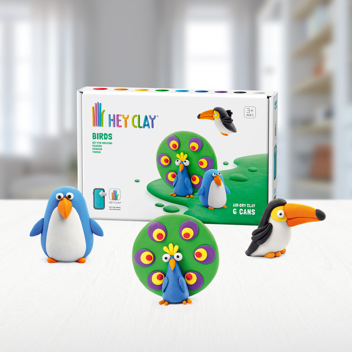 TOUCAN, PENGUIN, PEACOCK